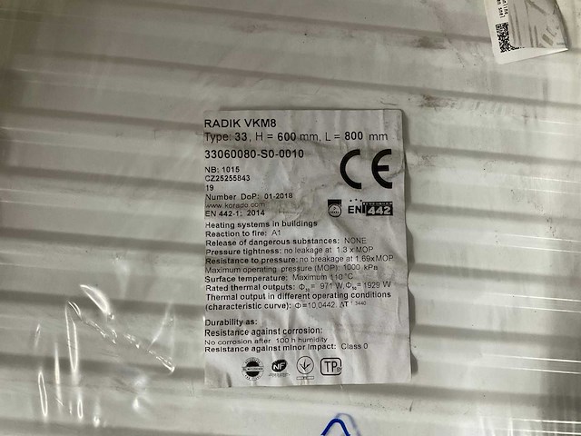 Paneel radiator (4x) - afbeelding 2 van  4