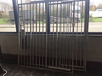 Paneel voor hondenkennel (2x) - afbeelding 1 van  2