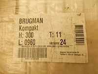 Paneelradiator, brugman, compact, wit, t11 300x960 - afbeelding 4 van  5