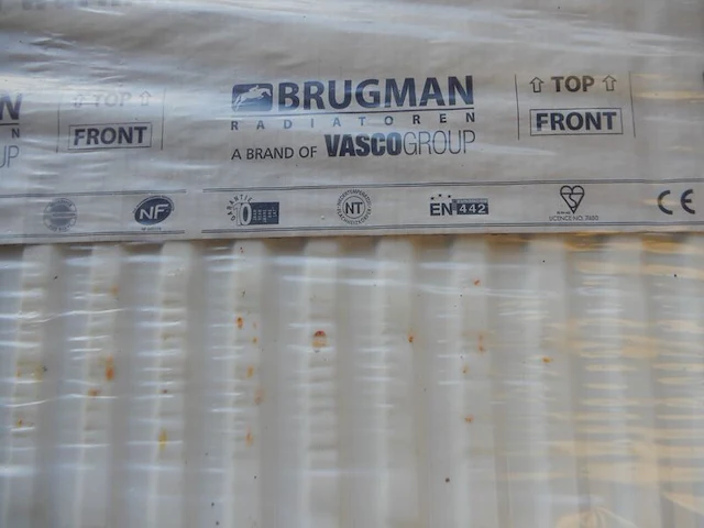 Paneelradiator, brugman, compact, wit, t11 700x1200 - afbeelding 2 van  5