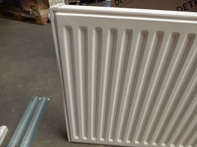 Paneelradiator, brugman, compact, wit, t21 300x960 - afbeelding 2 van  5
