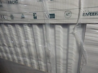 Paneelradiator, brugman, compact, wit, t21 400x2720 - afbeelding 2 van  3