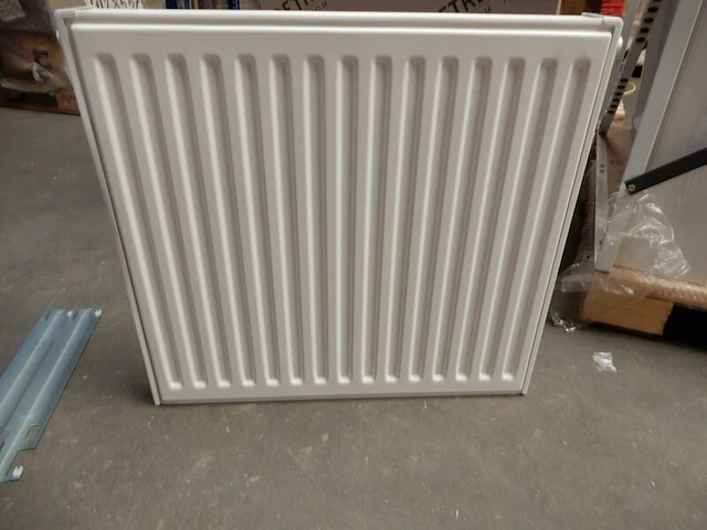 Paneelradiator, brugman, compact, wit, t21 400x480 - afbeelding 1 van  5