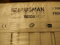 Paneelradiator, brugman, compact, wit, t21 400x480 - afbeelding 3 van  5