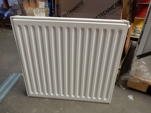 Paneelradiator, brugman, compact, wit, t21 400x480 - afbeelding 1 van  5