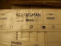 Paneelradiator, brugman, compact, wit, t21 400x480 - afbeelding 3 van  5