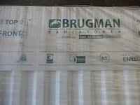 Paneelradiator, brugman, compact, wit, t21 400x480 - afbeelding 2 van  5