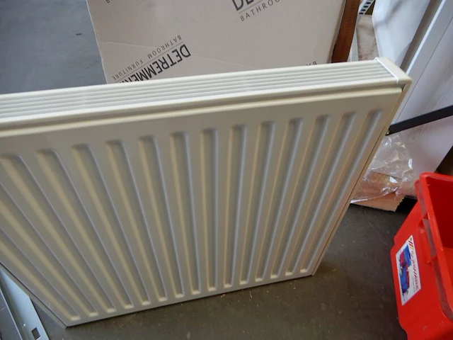 Paneelradiator, brugman, compact, wit, t21 400x480 - afbeelding 4 van  5