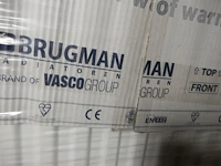 Paneelradiator, brugman, compact, wit, t21 600x2400 - afbeelding 2 van  5