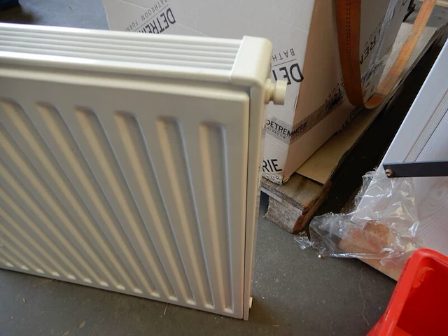 Paneelradiator, brugman, compact, wit, t21 600x2400 - afbeelding 4 van  5
