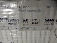 Paneelradiator, brugman, compact, wit, t21 600x2400 - afbeelding 2 van  5