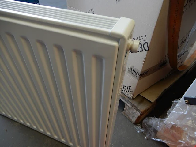 Paneelradiator, brugman, compact, wit, t21 600x2400 - afbeelding 4 van  5