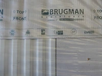Paneelradiator, brugman, compact, wit, t21 700x560 - afbeelding 2 van  5