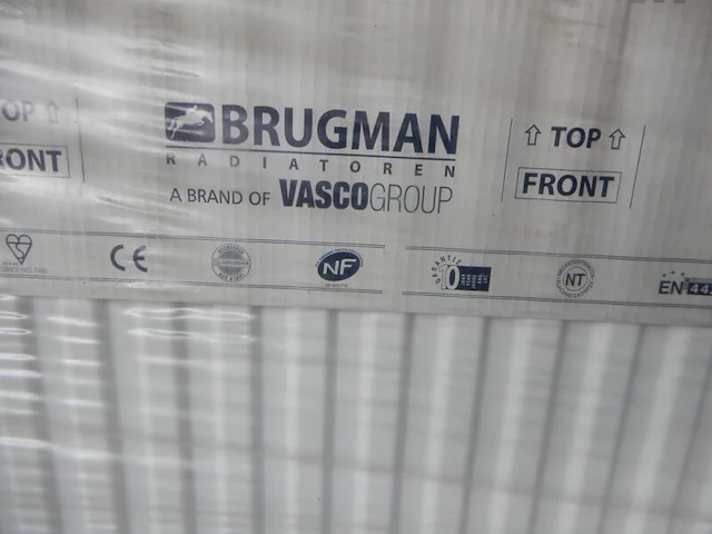 Paneelradiator, brugman, compact, wit, t21 900x1040 - afbeelding 2 van  5