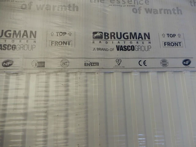 Paneelradiator, brugman, compact, wit, t21 900x1120 - afbeelding 3 van  5