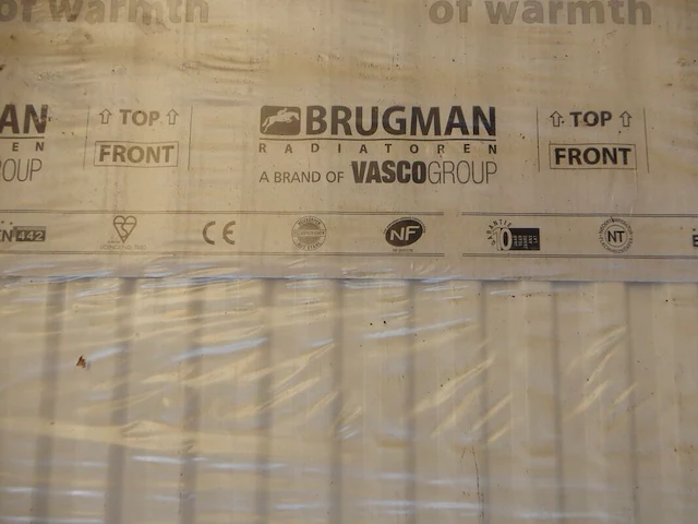Paneelradiator, brugman, compact, wit, t21 900x1120 - afbeelding 2 van  5