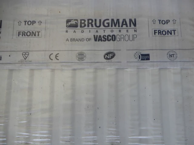 Paneelradiator, brugman, compact, wit, t21 900x1120 - afbeelding 2 van  5