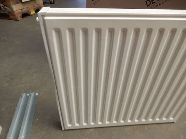 Paneelradiator, brugman, compact, wit, t21 900x400 - afbeelding 2 van  5