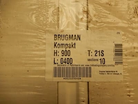 Paneelradiator, brugman, compact, wit, t21 900x400 - afbeelding 4 van  5