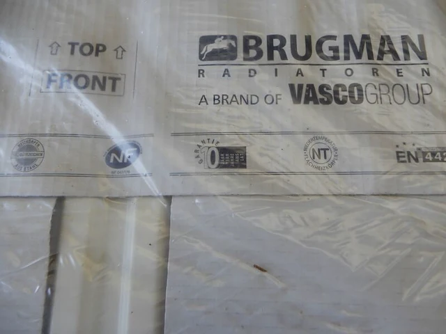 Paneelradiator, brugman, compact, wit, t21 900x400 - afbeelding 2 van  4