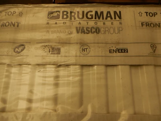Paneelradiator, brugman, compact, wit, t22 500x560 - afbeelding 3 van  5