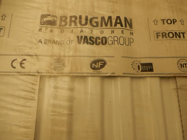 Paneelradiator, brugman, compact, wit, t22 700x480 - afbeelding 3 van  5