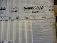 Paneelradiator, brugman, compact, wit, t22 700x560 - afbeelding 2 van  5