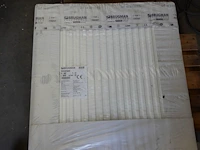 Paneelradiator, brugman, compact, wit, t22 900x880