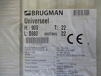 Paneelradiator, brugman, compact, wit, t22 900x880 - afbeelding 3 van  5