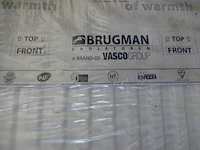 Paneelradiator, brugman, compact, wit, t22 900x880 - afbeelding 2 van  5