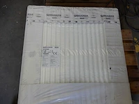 Paneelradiator, brugman, compact, wit, t22 900x880