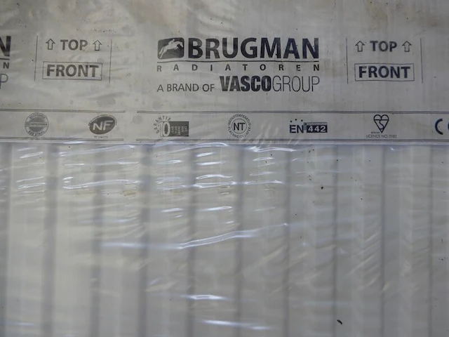 Paneelradiator, brugman, compact, wit, t22 900x880 - afbeelding 2 van  5