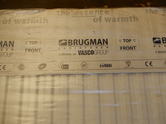 Paneelradiator, brugman, compact, wit, t22 900x960 - afbeelding 2 van  5