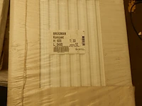 Paneelradiator, brugman, compact, wit, t33 600x480 - afbeelding 2 van  5