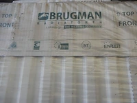 Paneelradiator, brugman, compact, wit, t33 600x560 - afbeelding 2 van  5