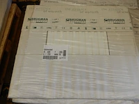 Paneelradiator, brugman, universeel compact, wit, t20 600x720