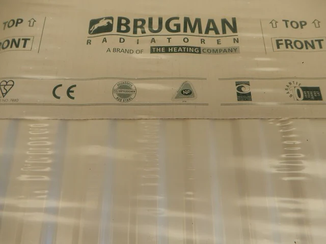 Paneelradiator, brugman, universeel compact, wit, t20 600x720 - afbeelding 2 van  4