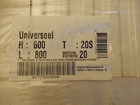 Paneelradiator, brugman, universeel compact, wit, t20 600x800 - afbeelding 3 van  3