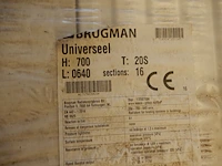 Paneelradiator, brugman, universeel compact, wit, t20 700x640 - afbeelding 3 van  3