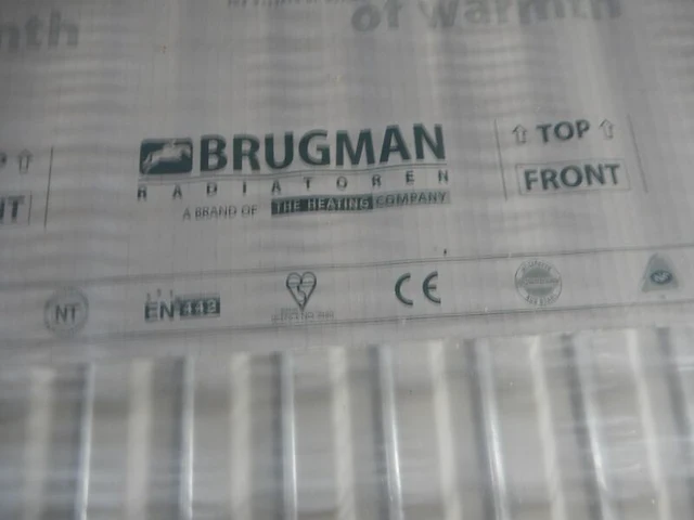 Paneelradiator, brugman, universeel compact, wit, t21 400x2720 - afbeelding 2 van  3