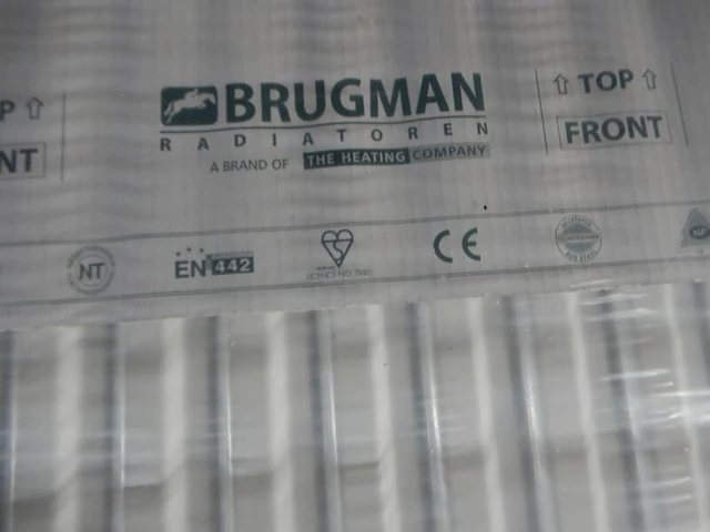 Paneelradiator, brugman, universeel compact, wit, t21 400x3040 - afbeelding 2 van  3