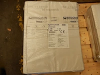 Paneelradiator, brugman, universeel compact, wit, t21 500x400