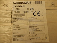 Paneelradiator, brugman, universeel compact, wit, t21 500x400 - afbeelding 3 van  3