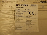 Paneelradiator, brugman, universeel compact, wit, t21 500x400 - afbeelding 3 van  3