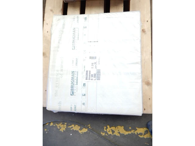 Paneelradiator, brugman, universeel compact, wit, t21 500x560 - afbeelding 2 van  3