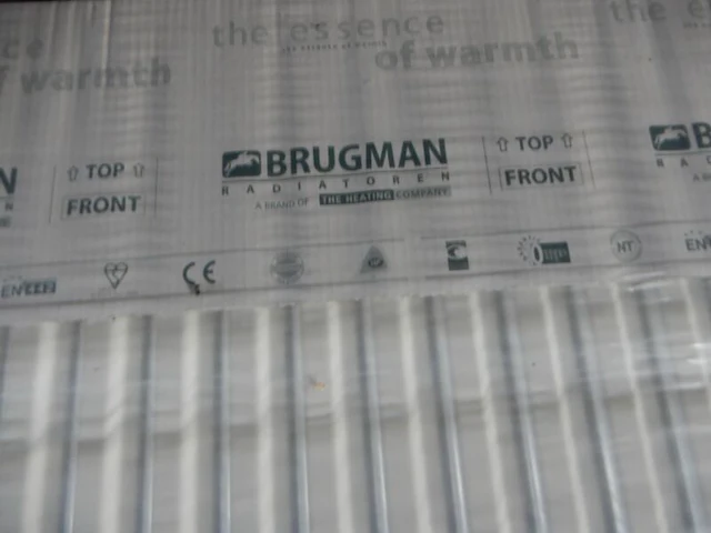 Paneelradiator, brugman, universeel compact, wit, t21 600x1920 - afbeelding 2 van  3