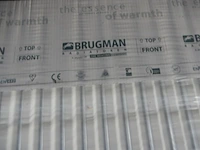 Paneelradiator, brugman, universeel compact, wit, t21 600x1920 - afbeelding 2 van  3