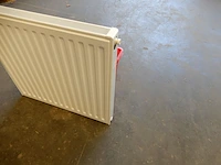 Paneelradiator, brugman, universeel compact, wit, t21 600x400 - afbeelding 2 van  3