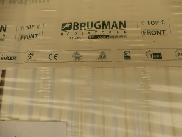 Paneelradiator, brugman, universeel compact, wit, t21 600x720 - afbeelding 2 van  4
