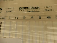 Paneelradiator, brugman, universeel compact, wit, t21 600x720 - afbeelding 2 van  4